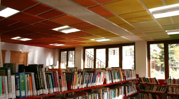 Rifacimento completo di tutti i controsoffitti interni all'edificio scolastico della scuola primaria di Saint-Rhémy-en-Bosses